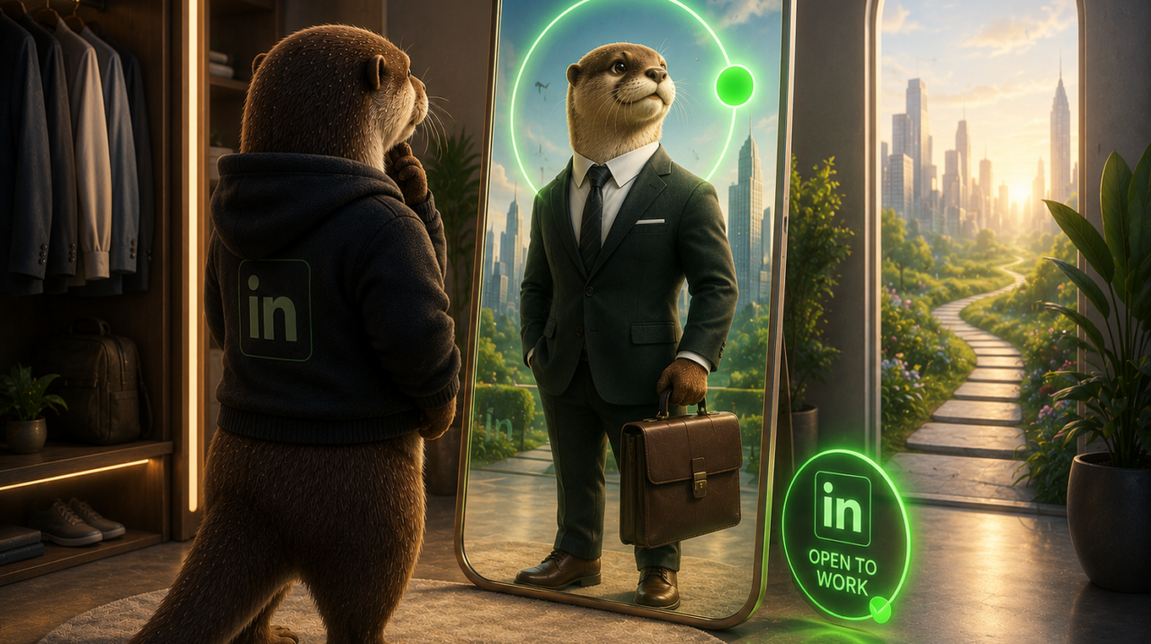 Как да сложа “Open to work” в LinkedIn?