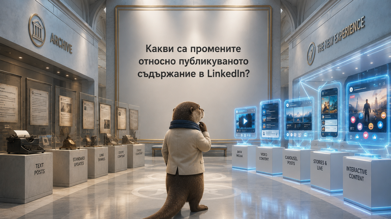 Какви са промените относно публикуваното съдържание в LinkedIn?