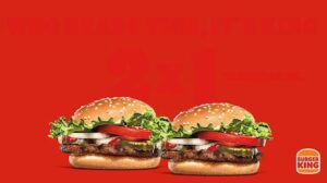 The Invisible Promo burger king
